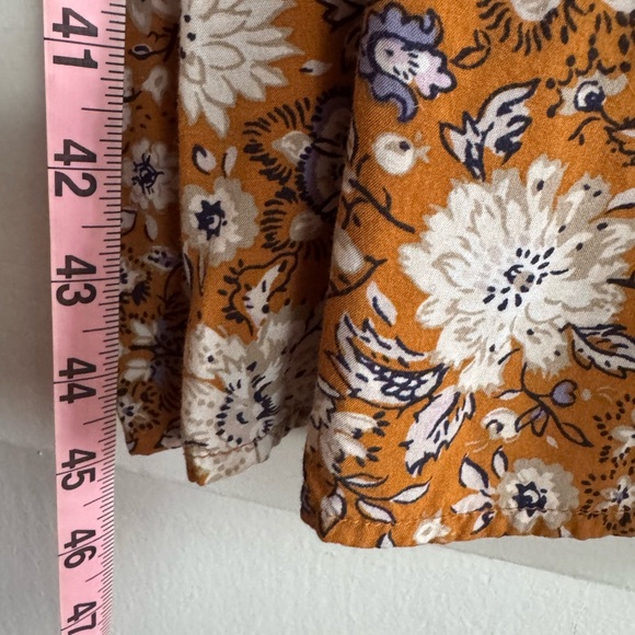 Floral Goldenrod Dress - Picture 9 of 9